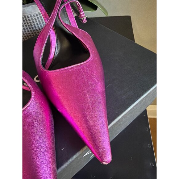 retrofete Cindy Slingback Heel Metallic Pink Womens Size 39 US 8 - Picture 9 of 16